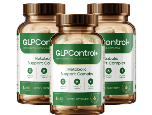 Three GLP Control+ bottles